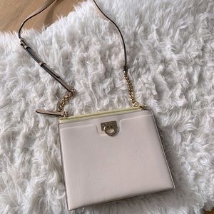 Salvatore Ferragamo Leather Tri-Color Crossbody